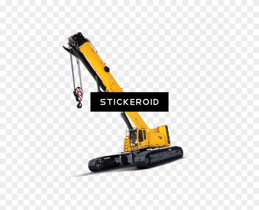 Telescopic Crawler Crane - Crane Clipart