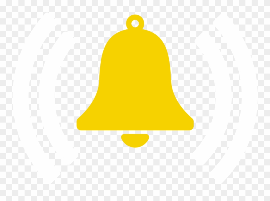 Alarm Bell Symbol - Bell Button On Youtube Clipart