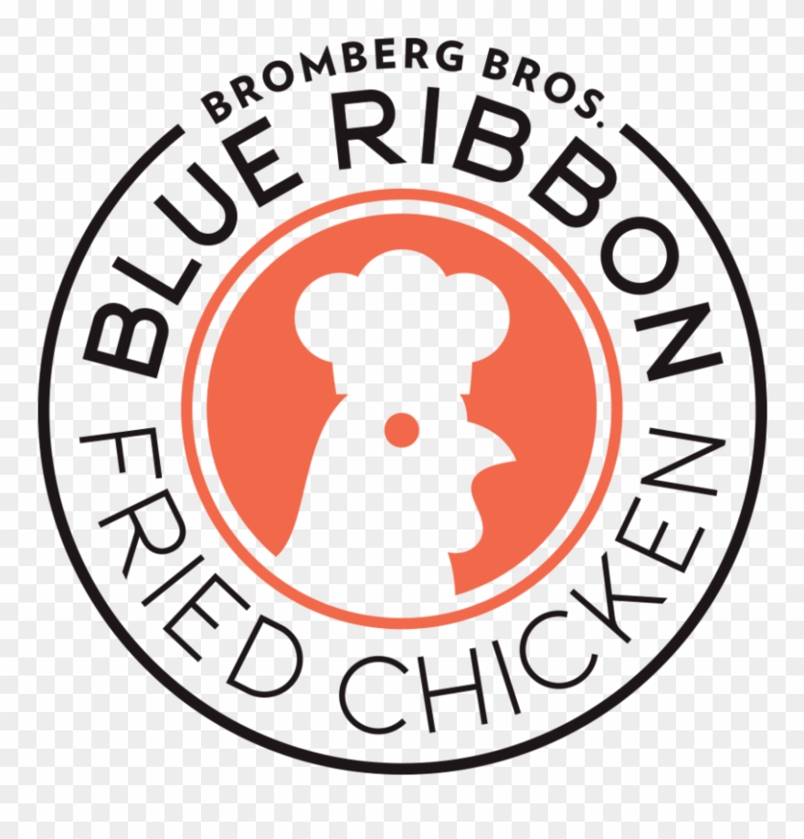 Blue Ribbon Fried Chicken Logo Seal - Blue Ribbon Fried Chicken Logo Png Clipart