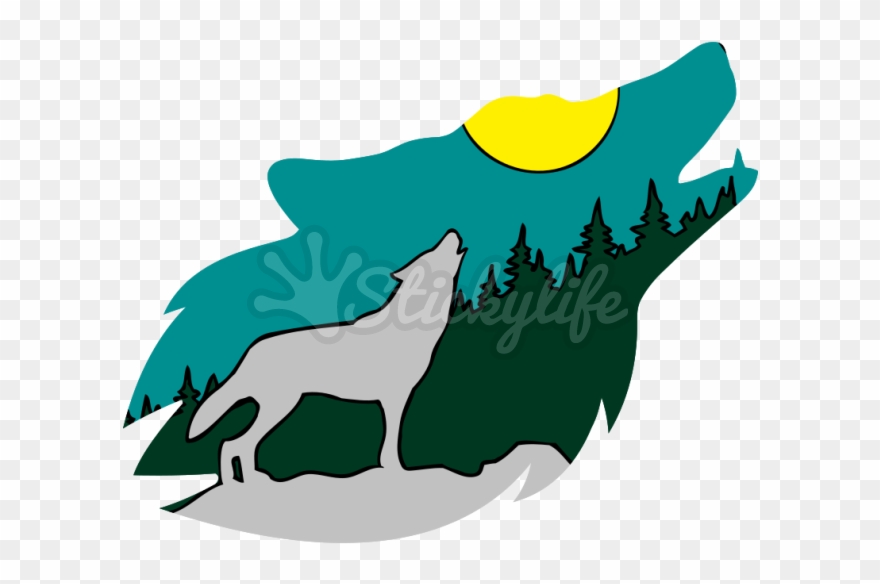 Spirit Of The Wolf - Wolf Clipart