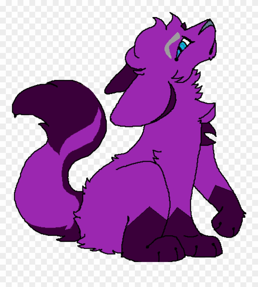 Wolf Howling - Cartoon Clipart