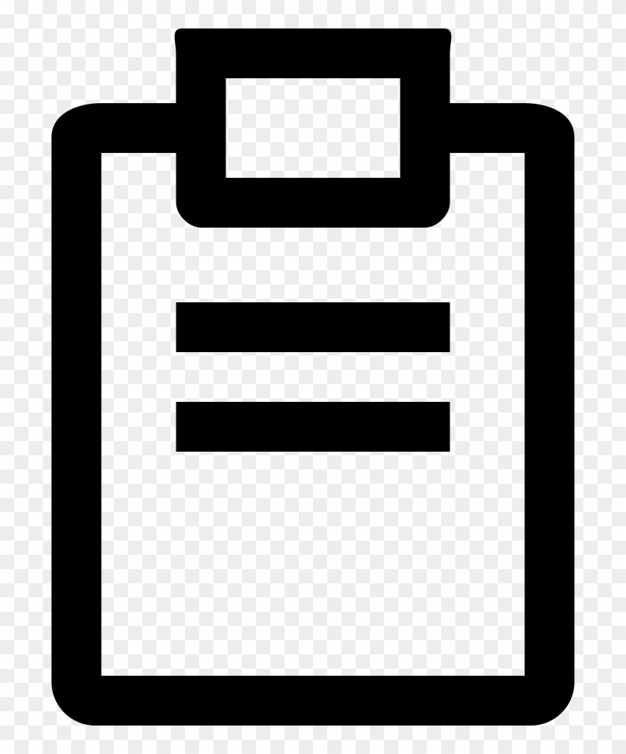 Notepad Comments - Paper Clipart