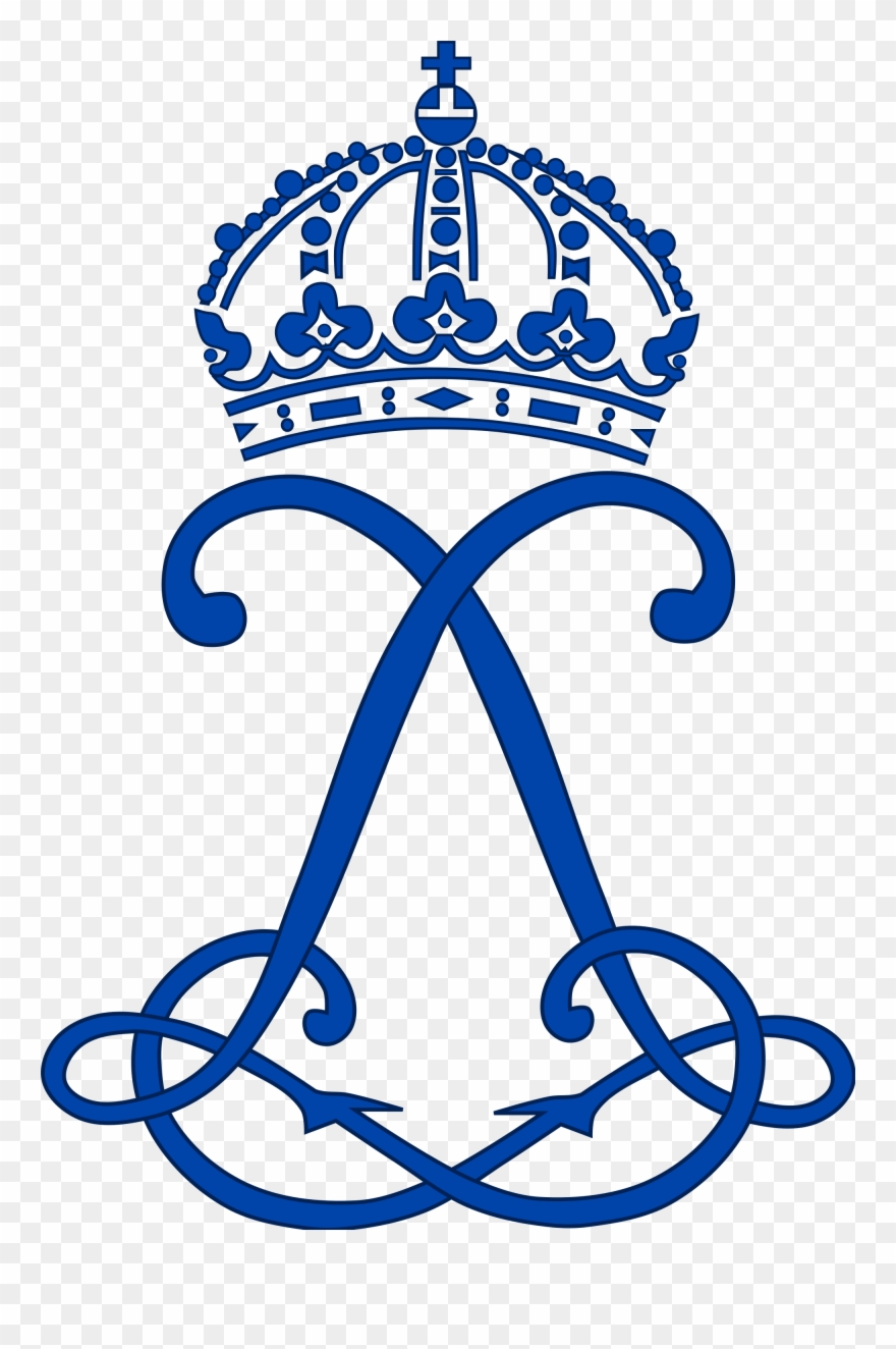 Queen Louise Of Sweden - Royal Monogram Sophie Wikimedia Clipart