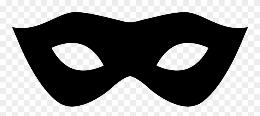 Mask - Maske Silhouette Clipart