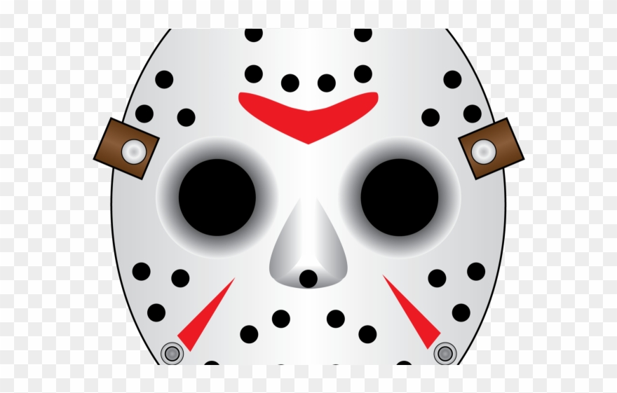Drawn Masks Hockey - Friday The 13th Mask Png Clipart