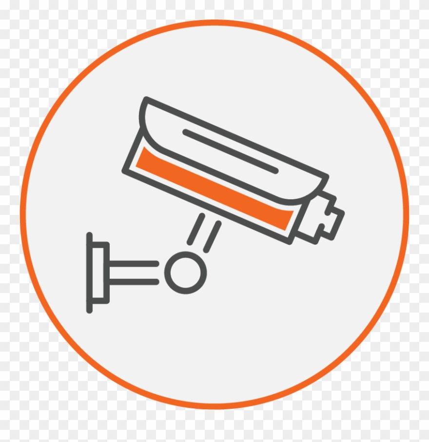 Icon Of Wireless Security Systems Installation & Business - Surveillance Cameras Logo Clipart