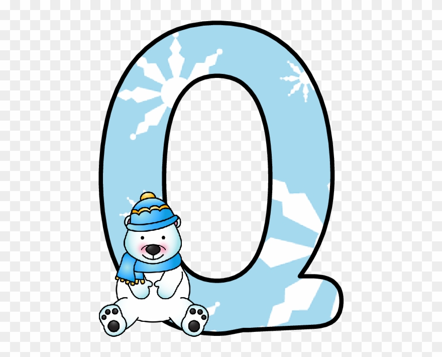 Ch B *✿* Alfabeto Winter De Kid Sparkz - Alfabeto Winter The Kid Clipart