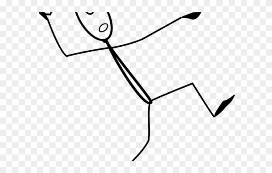 Cyber Clipart Stick Figure - Stick Figure Throwing - Png Download