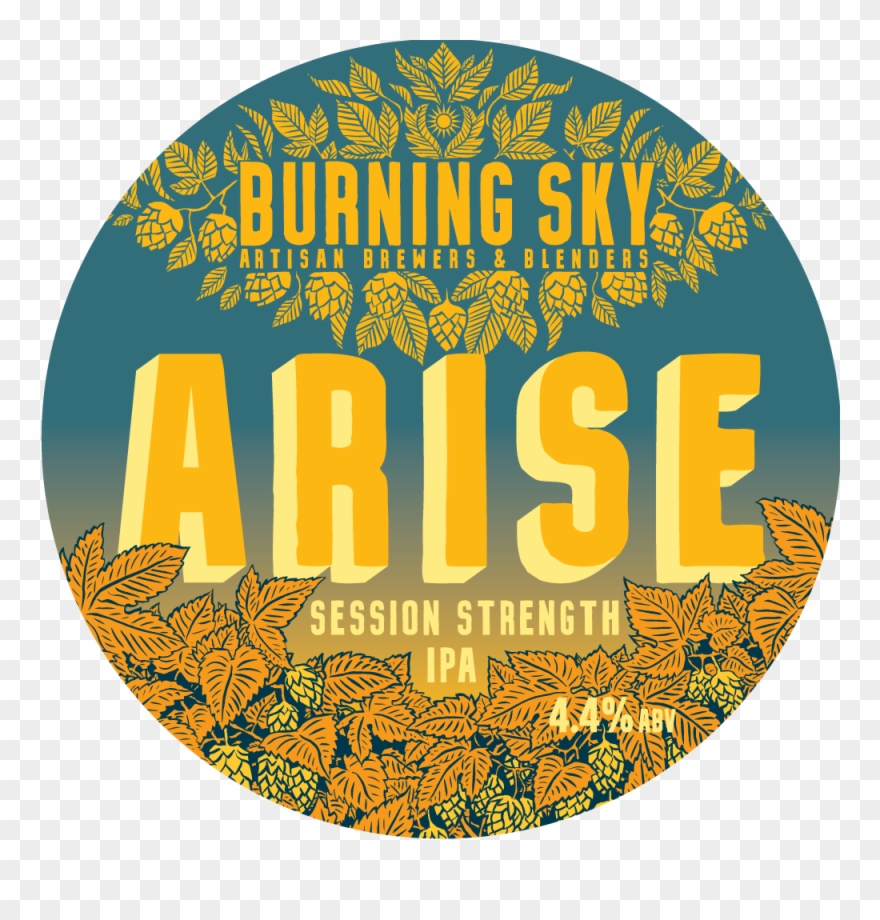 Our Beers - Burning Sky Saison Lete Clipart