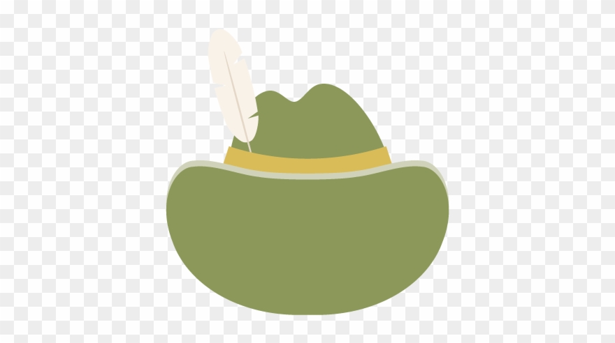 Placing The Feather On The Hat - Feather Clipart