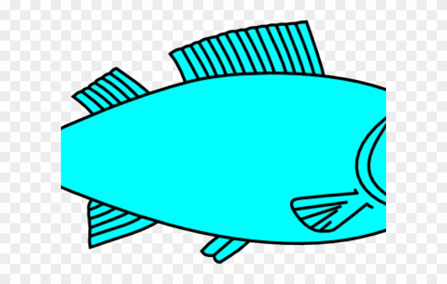Tropical Fish Clipart 3d Fish - Fish Images Clipart Black And White - Png Download