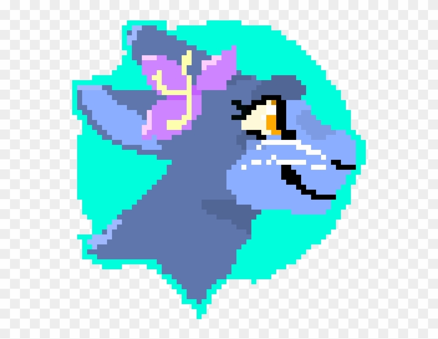 Happy Bluestar With Orange Eyes - Abc Clipart