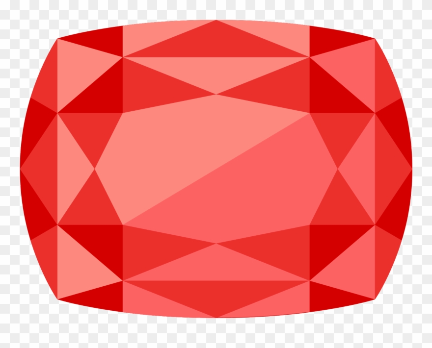 Icono De Rubí - Png Icon Gem Clipart