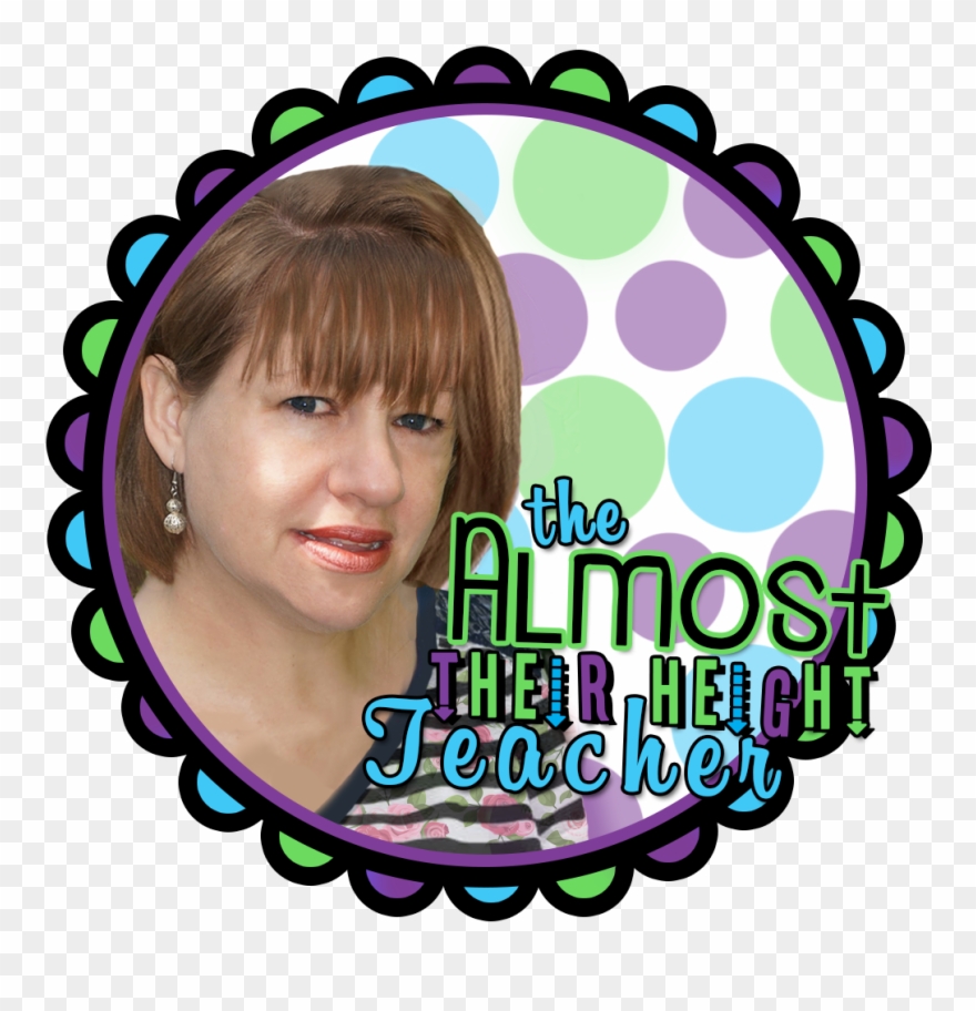 Logo For The Almost Their Height Teacher - Circle Clipart