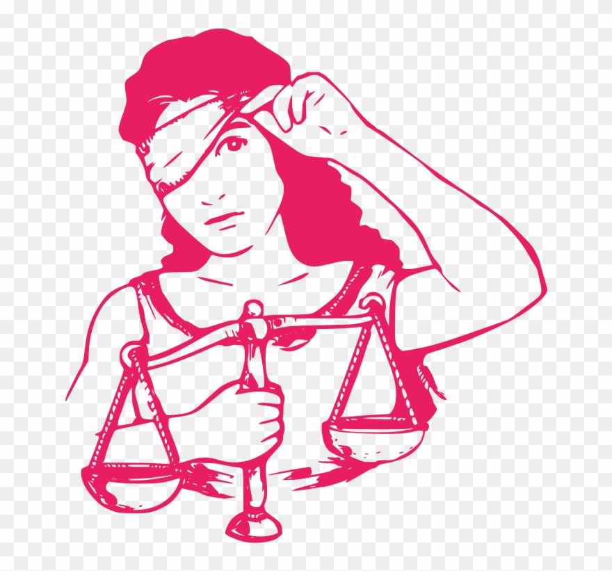 File - Justice Lady - Svg - Justitia: Student Handbook On Justice And Rights Clipart