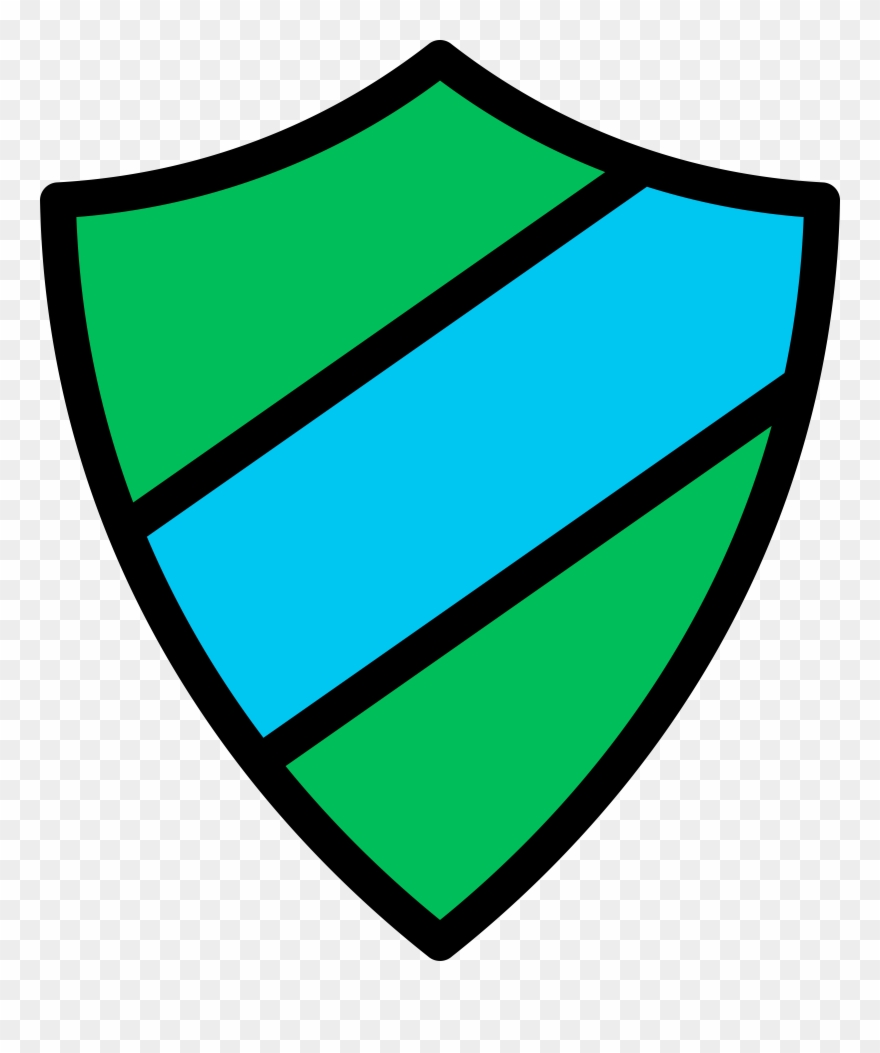 Emblem Icon Green-light Blue Clipart