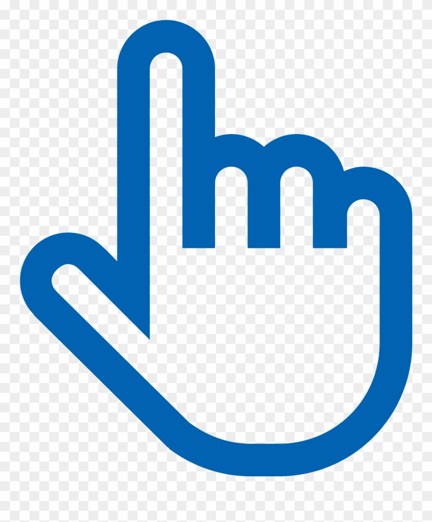 Hand Cursor Icon - Windows Mouse Pointer Hand Clipart