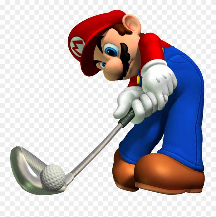Mario Golf Png Banner Royalty Free - Mario Golf Clipart