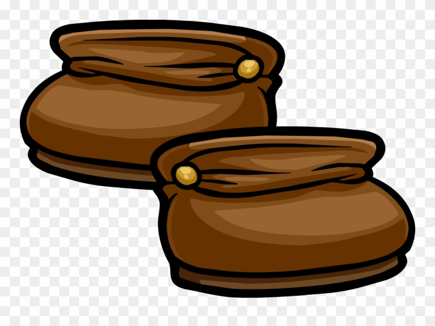 Brown Snow Bunny Boots - Wiki Clipart