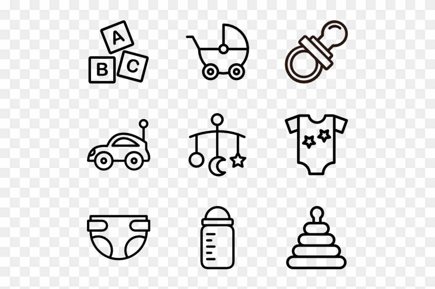 Baby - Icon Wedding Transparent Background Clipart