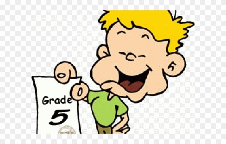 Five Clipart Grade - Education - Png Download