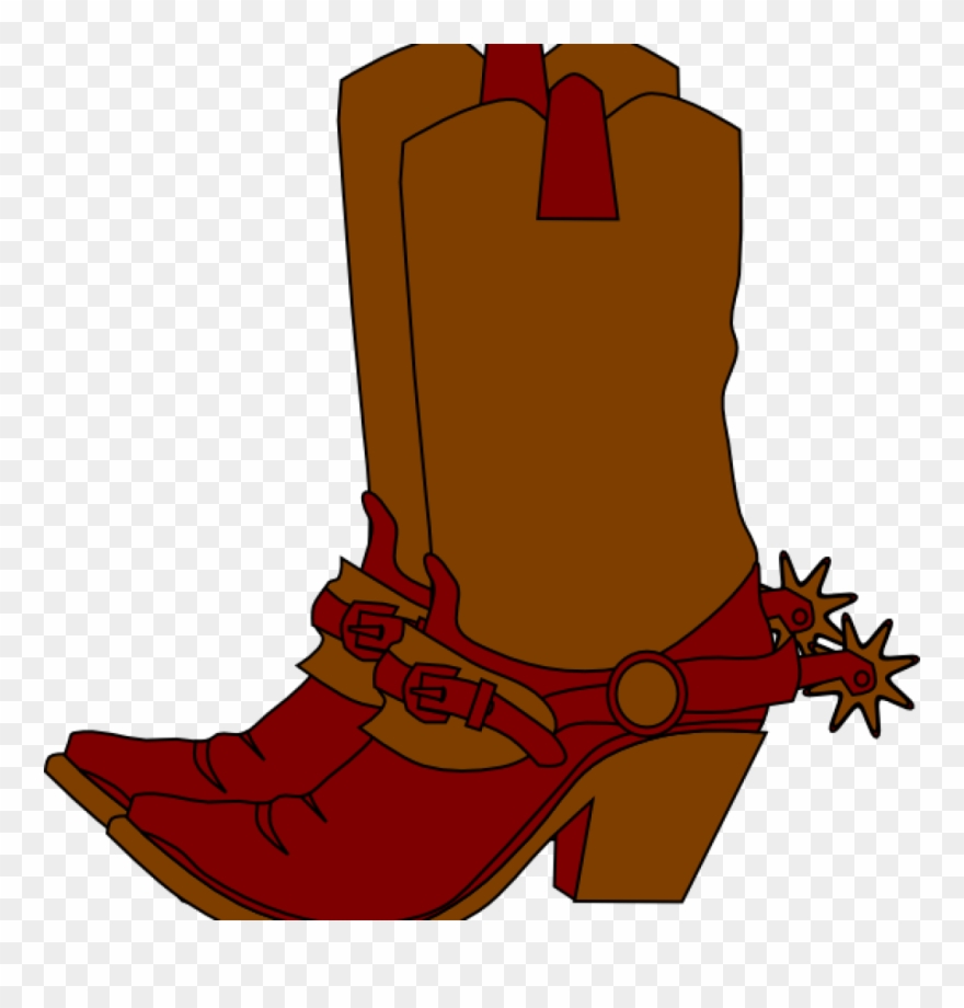 Cowboy Boots Clipart Free Cute Cowboy Boots Clipart - Botas Vaqueras Dibujo Png Transparent Png