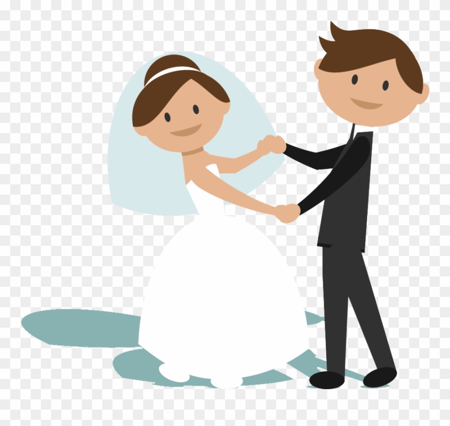 String Art - Bride Groom Clipart - Png Download