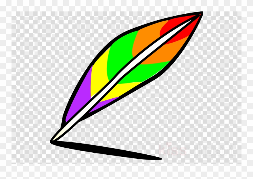Feather With Transparent Background Clipart