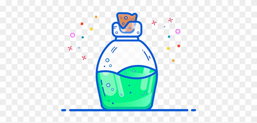 Health Potion - Sunset - Rocket Clipart