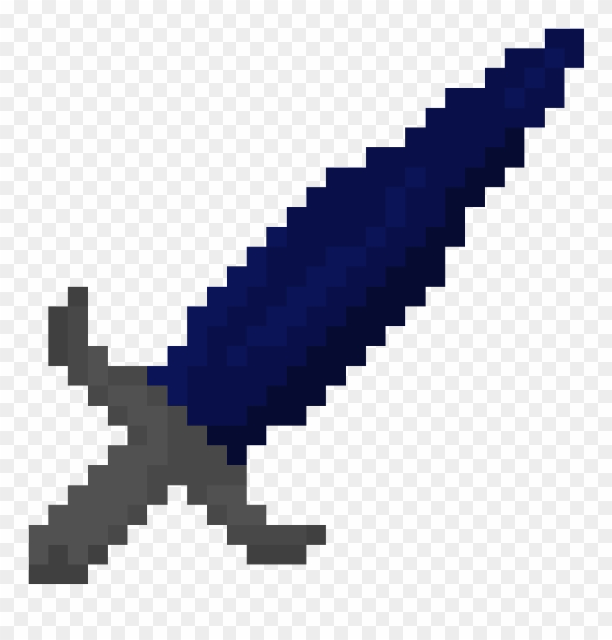 Black Diamond Sword - Soul Knight Techno Cat Clipart