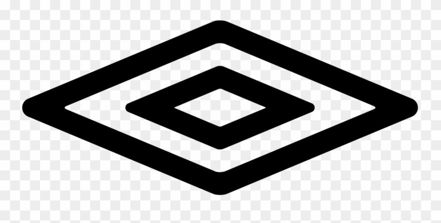 Black Diamond Shape Logo Clipart