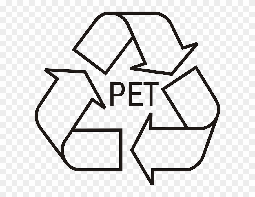 Recycle, Recycling, Logo, Pet, Symbol, Label - Pet Recycle Logo Clipart