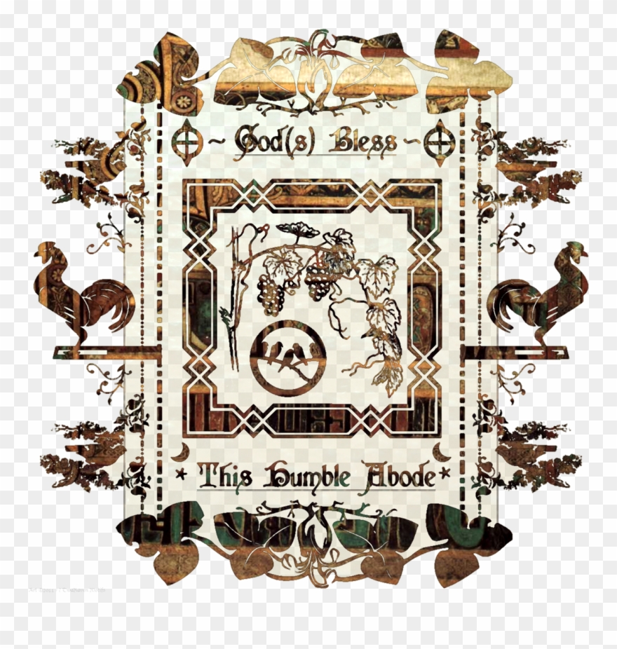 House Blessing Design - Heathen Blessings Clipart