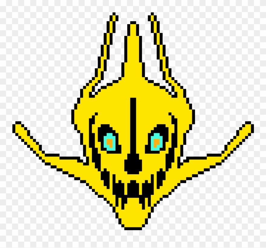 Le Haunted Mansion - Gaster Blaster Sprite Clipart