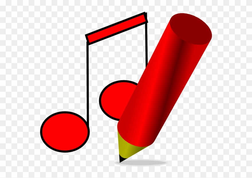 Clip Art Write A Song - Png Download