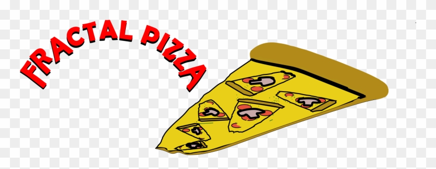 My Artwork Is A Pizza With Other Pizzas As A Topping Clipart
