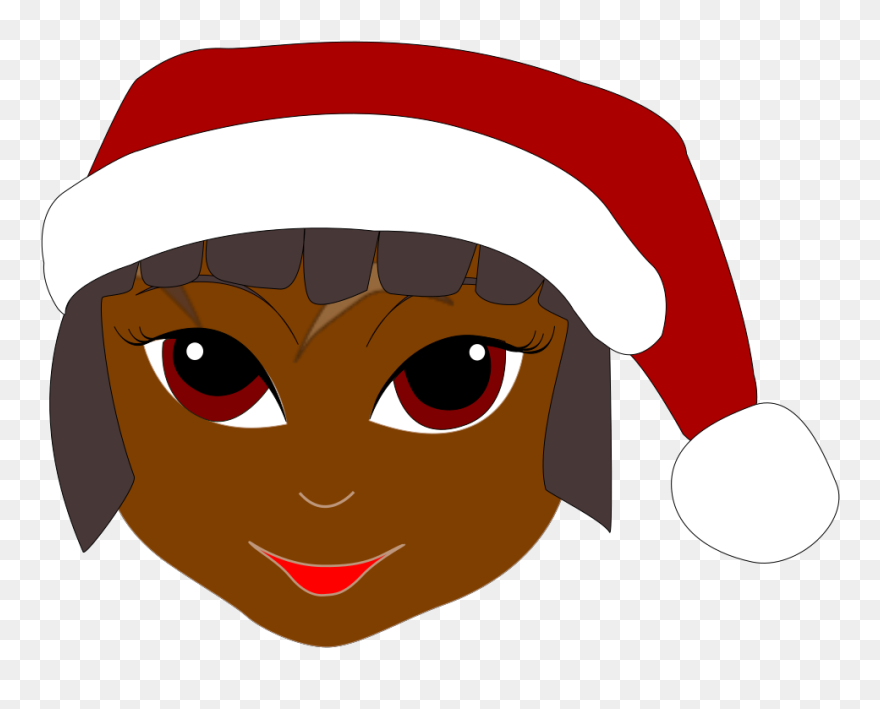 Cartoon Santa Face 18, Buy Clip Art - Png Download