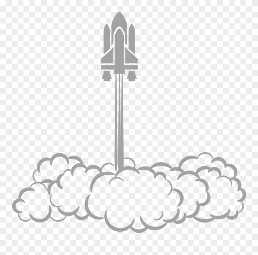 Back In February When Airship 27 Released My Second - Rocket Taking Off Clip Art - Png Download