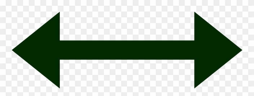 2 Sided Arrow Images Reverse Search - Double Ended Arrow Png Clipart