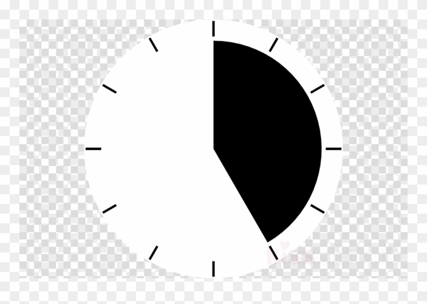 Clock Silhouette Clipart Clock Time Clip Art - Clip Art - Png Download