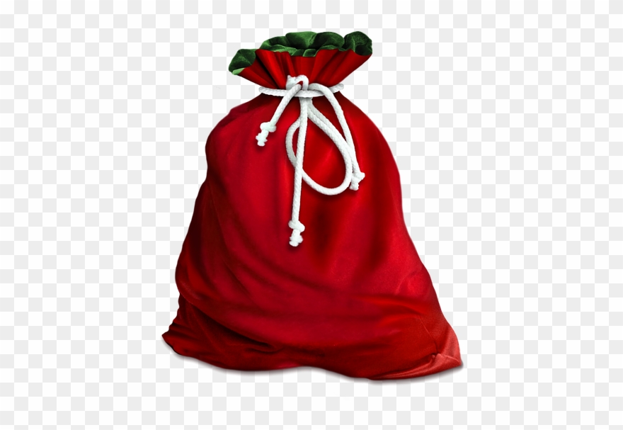 Santa Bag Cliparts 19, Buy Clip Art - Png Download