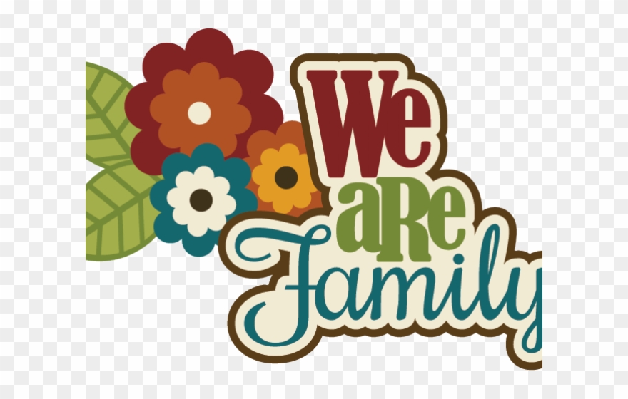 School Family Clipart - We Are Family Logo - Png Download