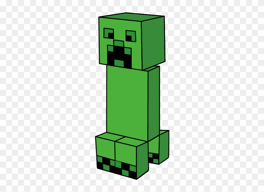 How To Draw Minecraft Creeper - Drawing Clipart