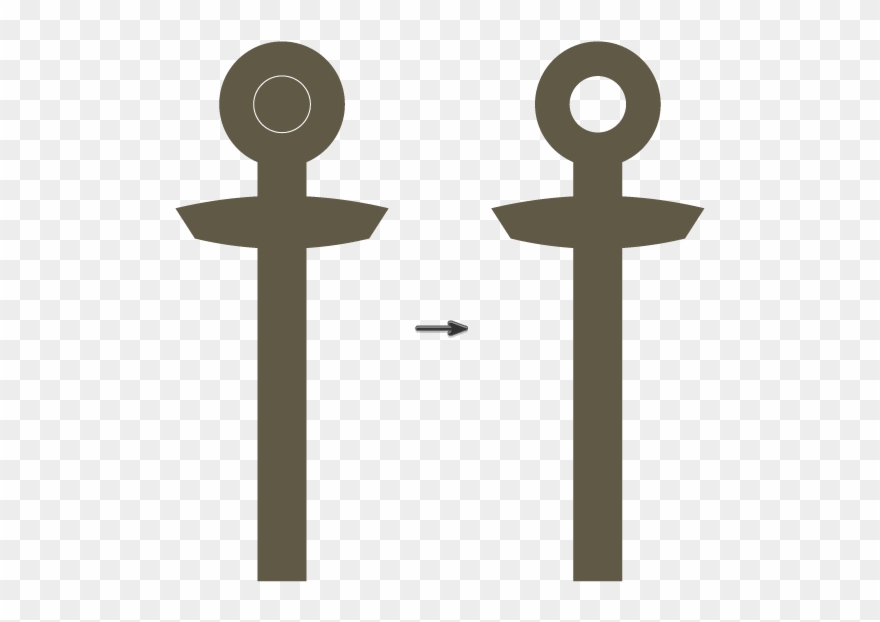 Creating The Anchor - Illustration Clipart