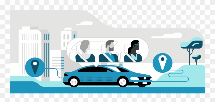 Uber Clipart Desktop Backgrounds Png Freeuse Stock - Transporte Compartilhado Transparent Png