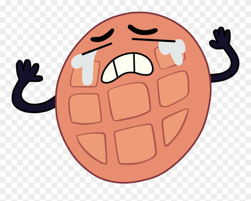 Image - Crying Breakfast Friends Waffle Clipart