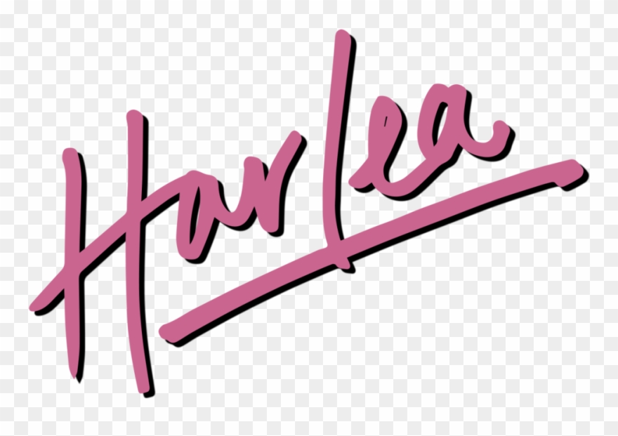 Harlea Logo Pink - Music Clipart