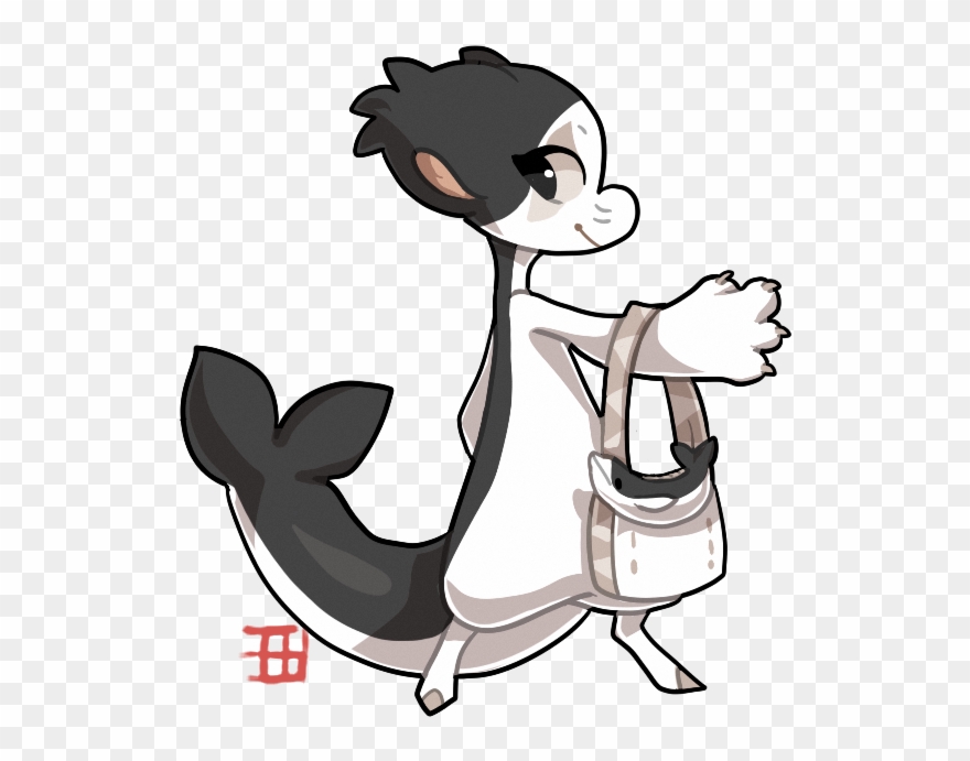 Bagbean W M Dolphin By Griffsnuff - Southern Right Whale Dolphin Clipart