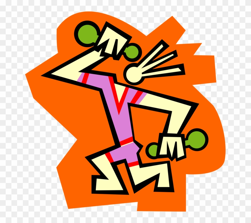 Weights Image Illustration Of Exercising With Clipart