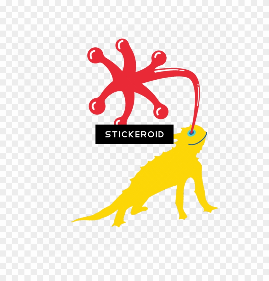 Horned Lizard Animals Reptile - Illustration Clipart